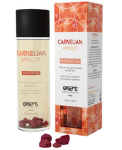 Load image into Gallery viewer, Exsens Of Paris Organic Massage Oil W-stones - Carnelian Apricot