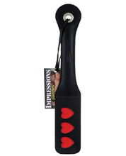 Load image into Gallery viewer, Sportsheets 12" Leather Heart Impression Paddle