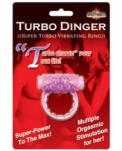 Load image into Gallery viewer, Humm Dinger Turbo Vibrating Cockring - Purple