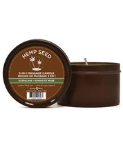 Load image into Gallery viewer, Earthly Body Suntouched Hemp Candle - 6 Oz Round Tin Guavalava