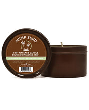Load image into Gallery viewer, Earthly Body Suntouched Hemp Candle - 6 Oz Round Tin Cucumber-melon