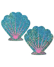Load image into Gallery viewer, Pastease Glitter Shell - Seafoam Green And Pink O-s