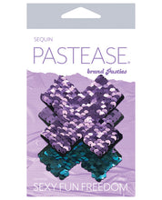 Load image into Gallery viewer, Pastease Color Changing Flip Sequins Cross - Purple-turquoise O-s