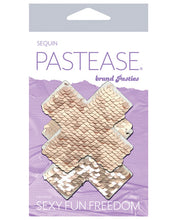 Load image into Gallery viewer, Pastease Color Changing Flip Sequins Cross - Rose Gold O-s