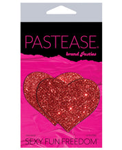 Load image into Gallery viewer, Pastease Glitter Heart -  Red O-s
