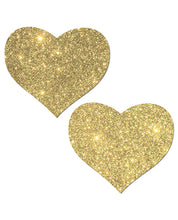 Load image into Gallery viewer, Pastease Glitter Heart - Gold O-s