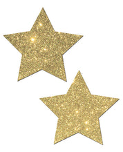 Load image into Gallery viewer, Pastease Glitter Star - Gold O-s