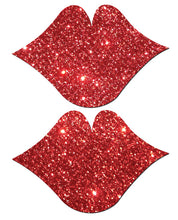 Load image into Gallery viewer, Pastease Glitter Lips - Red O-s