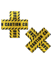 Load image into Gallery viewer, Pastease Caution Cross - Black-yellow O-s