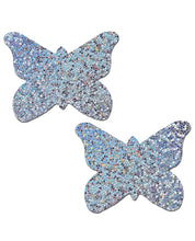 Load image into Gallery viewer, Pastease  Glitter Butterfly - Silver O-s