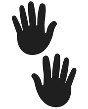 Load image into Gallery viewer, Pastease Hands - Black O-s