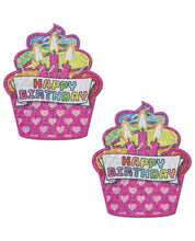 Load image into Gallery viewer, Pastease Happy Birthday Cupcake - Multicolor O-s