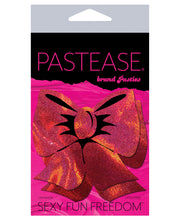 Load image into Gallery viewer, Pastease Hologram Bow - Red O-s