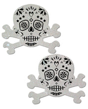 Load image into Gallery viewer, Pastease Day Of The Dead Skull - White O-s