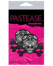 Load image into Gallery viewer, Pastease Day Of The Dead Skull - Black-white O-s