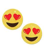 Load image into Gallery viewer, Pastease Emojis W-heart Eyes - Yellow O-s
