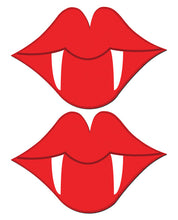 Load image into Gallery viewer, Pastease Halloween Lip Fang Pastie O-s