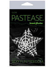 Load image into Gallery viewer, Pastease Halloween Glitter Web  - Glow In The Dark Black-white O-s