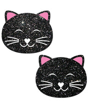 Load image into Gallery viewer, Pastease Glitter Black Cat - Black O-s