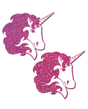 Load image into Gallery viewer, Pastease Glitter Unicorn - Hot Pink-white O-s