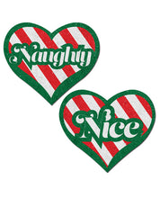 Load image into Gallery viewer, Pastease Naughty-nice Candy Canes Heart - Multicolors O-s
