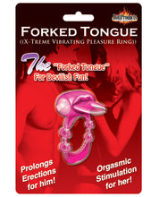Load image into Gallery viewer, Forked Tongue X-treme Vibrating Pleasure Ring - Magenta