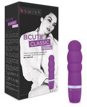 Load image into Gallery viewer, Bcute Pearl Silicone Massager Waterproof - Purple
