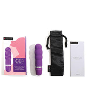 Load image into Gallery viewer, Bcute Pearl Silicone Massager Waterproof - Purple