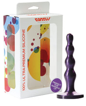 Load image into Gallery viewer, Tantus Ripple Silicone Plug - Small Purple