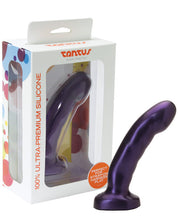 Load image into Gallery viewer, Tantus Acute Silicone Dildo - Midnight Purple