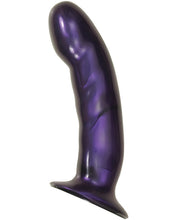 Load image into Gallery viewer, Tantus Acute Silicone Dildo - Midnight Purple