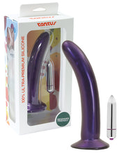 Load image into Gallery viewer, Tantus Leisure Silicone Vibrating Dildo - Midnight Purple