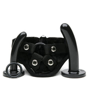 Load image into Gallery viewer, Tantus Bend Over Beginner Ppa W-harness - Black