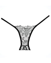 Load image into Gallery viewer, Adore Lace Enchanted Belle Panty Black O-s