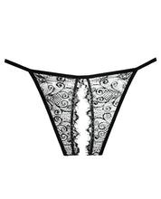 Load image into Gallery viewer, Adore Lace Enchanted Belle Panty Black O-s