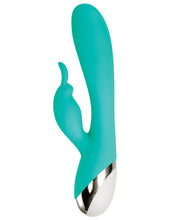 Load image into Gallery viewer, Adam &amp; Eve Silicone Rechargeable Rabbit - Teal
