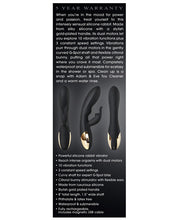 Load image into Gallery viewer, Adam &amp; Eve The Midnight Rabbit - Black