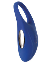 Load image into Gallery viewer, Adam &amp; Eve Rechargeable Couples Penis Ring - Blue