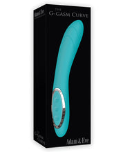 Load image into Gallery viewer, Adam &amp; Eve G Gasm Curve Rechargeable Vibrator - Teal
