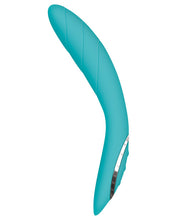 Load image into Gallery viewer, Adam &amp; Eve G Gasm Curve Rechargeable Vibrator - Teal