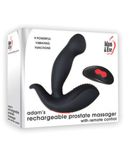 Load image into Gallery viewer, Adam &amp; Eve Adam's Prostate Massager W-remote - Black