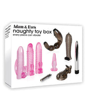 Load image into Gallery viewer, Adam &amp; Eve S Naughty Toy Box - Black-pink