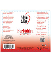 Load image into Gallery viewer, Adam &amp; Eve Forbidden Anal Water Based Lube - 4oz