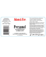 Load image into Gallery viewer, Adam &amp; Eve Personal Water Based Lube - 1o