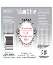 Load image into Gallery viewer, Adam &amp; Eve Clit Sensitizer - 1 Oz Strawberry