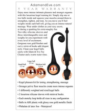 Load image into Gallery viewer, Adam &amp; Eve Intimate Pleasure Kegel Set