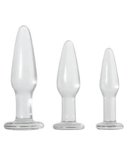 Load image into Gallery viewer, Adam &amp; Eve Glass Anal Training Trio