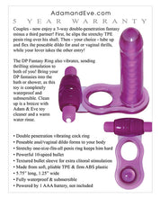 Load image into Gallery viewer, Adam &amp; Eve Dp Fantasy Ring - Purple