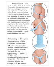 Load image into Gallery viewer, Silicone Strap On System - Blue