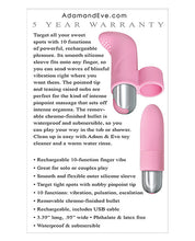 Load image into Gallery viewer, Adam &amp; Eve Silicone Finger Vibe - Pink